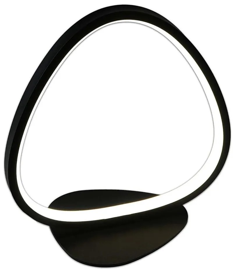 Lampada da tavolo LED PETRA LED/12W/230V 4000K nera