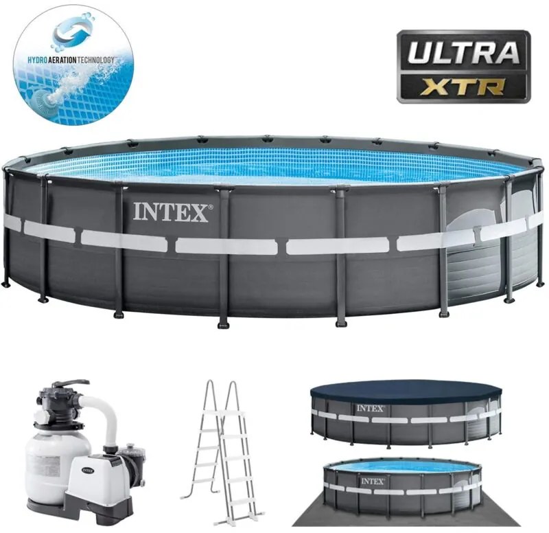 Intex - Piscina Ultra Frame xtr 549 cm h132