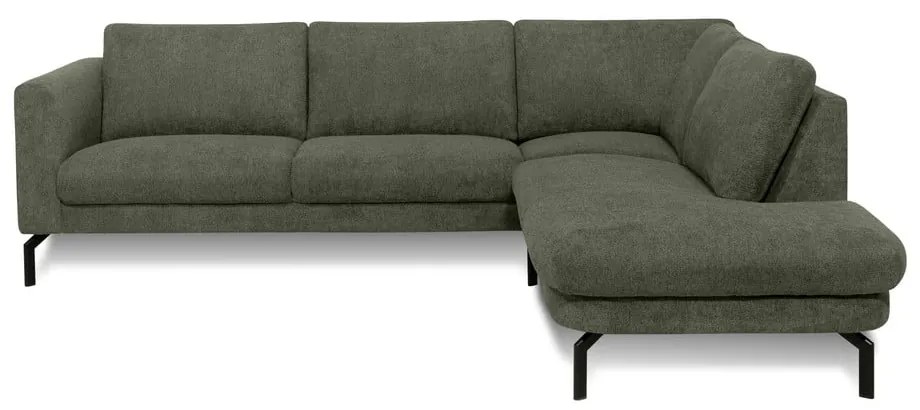Divano angolare verde scuro (angolo destro) Gomero - Scandic