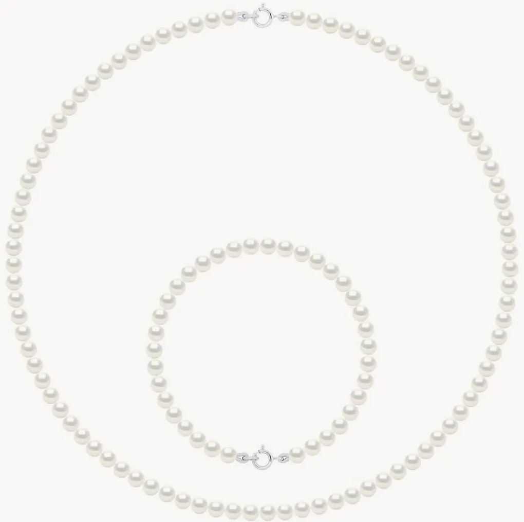 Set di 2 gioielli di perle Miriam