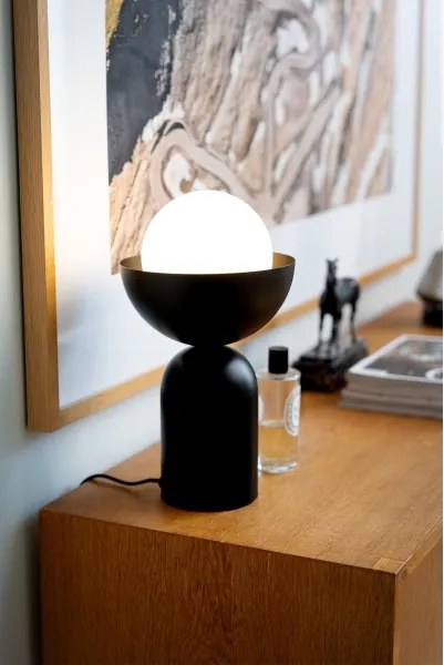 Osram - Lampada da tavolo DECOR BOWL 1xE14/25W/230V nera