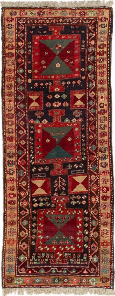 Meshkin Tappeto persiano 310 x 120 (Iran) Annodato A Mano