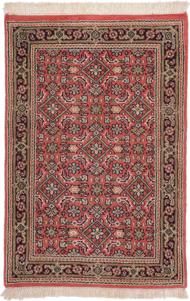 Bidjar Tappeto 90 x 60 (Indian) Annodato A Mano