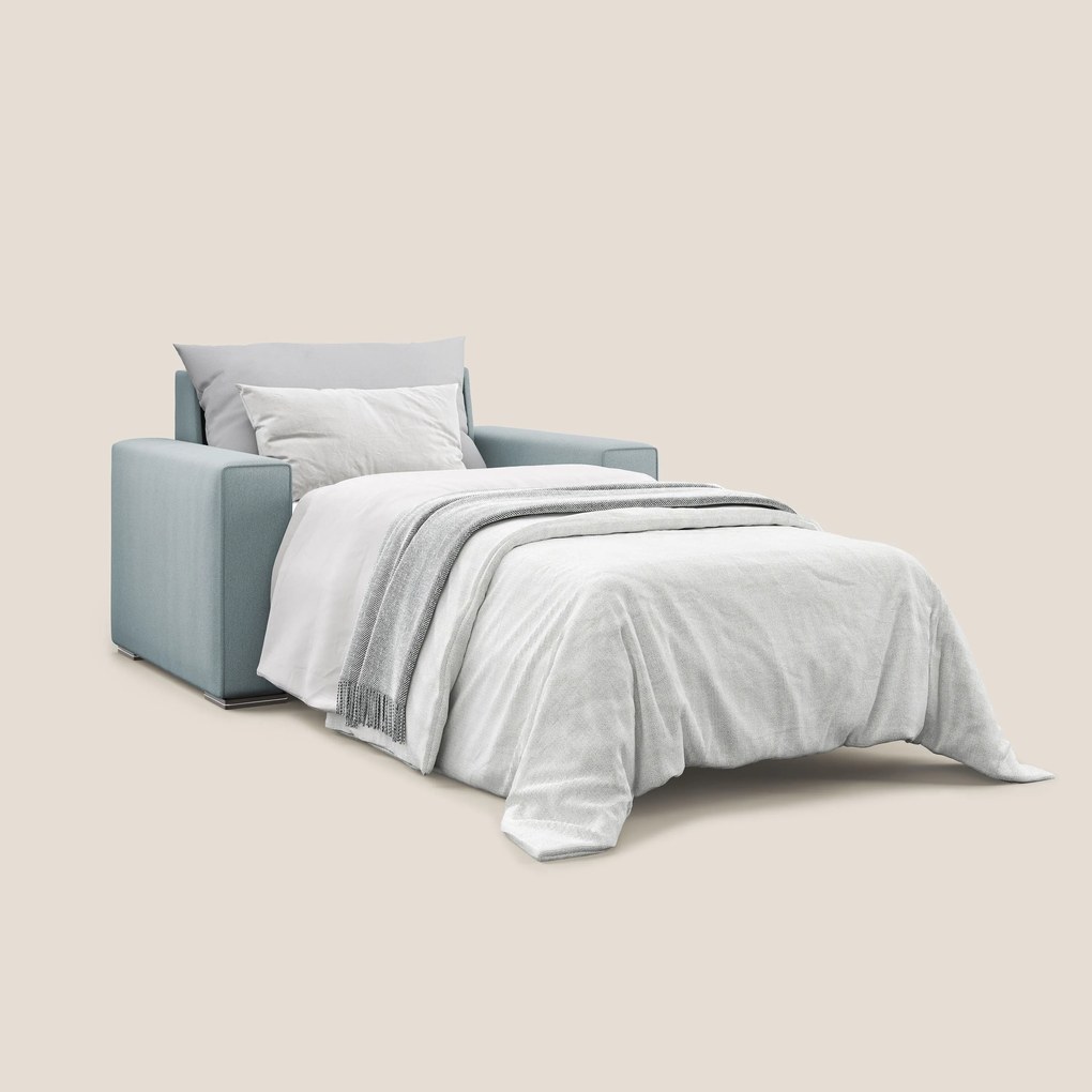 Dream poltrona letto in tessuto smacchiabile T05 carta da zucchero