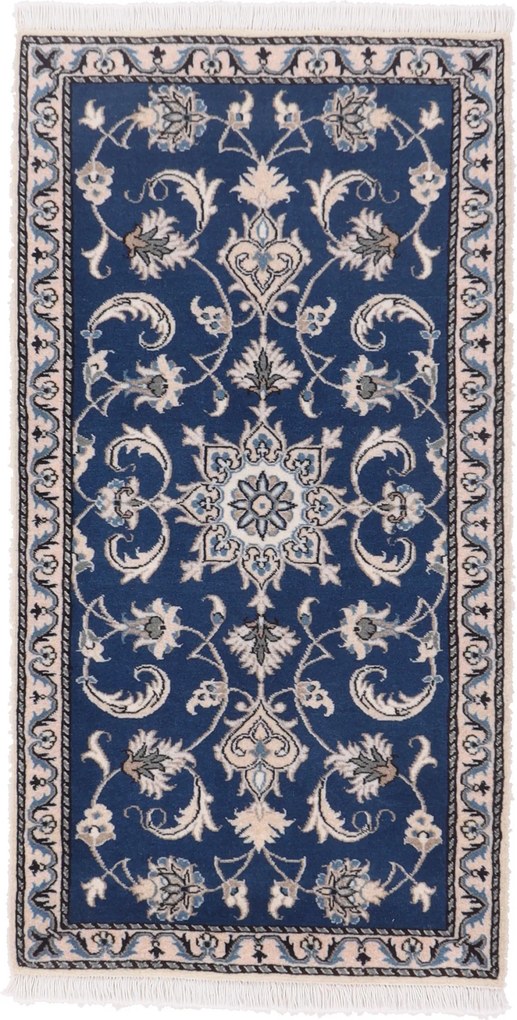 Nain Tappeto 140x70 (Iran) Annodato A Mano