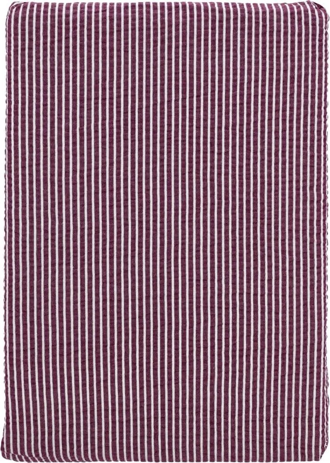 Set copripiumino e federa viola in cotone per letto singolo 140x200 cm Cheerful – Södahl