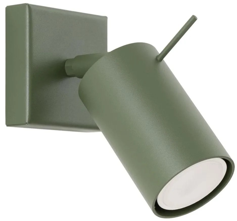 Sollux SL.1500 - Faretto da parete RING 1xGU10/10W/230V verde
