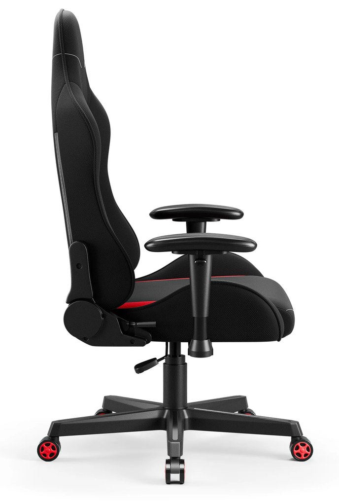 Sedia girevole da gaming Diablo X-Starter nera e rossa