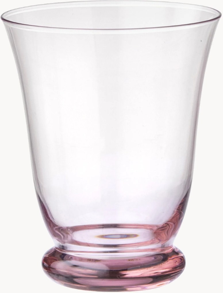 Set di 2 bicchieri in vetro soffiato Leopold