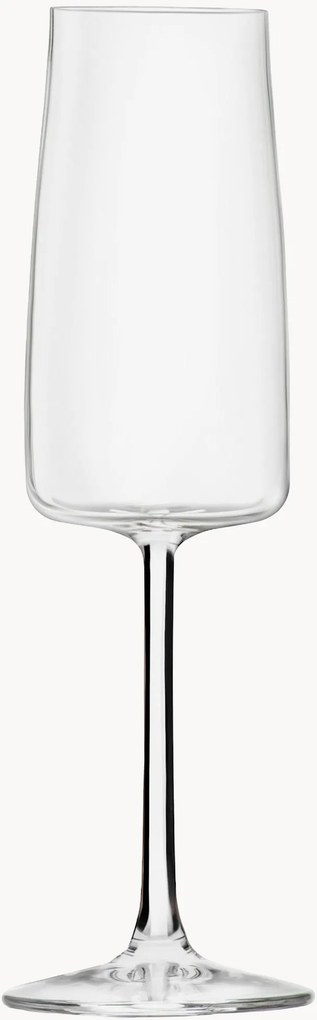 Set di 6 flute da champagne in cristallo Essential