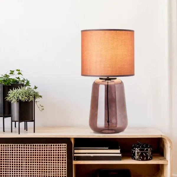 Brilliant - Lampada da tavolo HYDRA 1xE27/60W/230V rosa