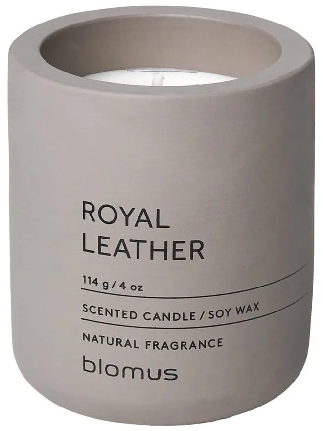 Candela di soia profumata tempo di combustione 24 ore Fraga: Royal Leather - Blomus