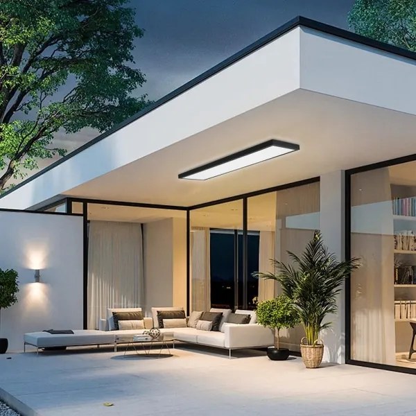 Brilagi - Lampada LED per bagno FRAME LED/50W/230V 3000/4000/6000K IP44 nera