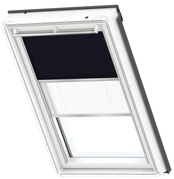 Tenda per finestra da tetto oscurante e filtrante VELUX DFD S06 1100S L 114 x H 118 cm blu