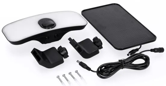 Faro solare LED 13W 3,7V IP65 4000K con sensore