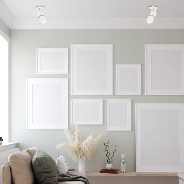 Luce Spot VIDAR 1xGU10/25W/230V bianco