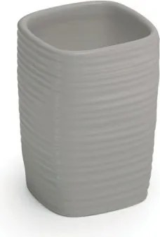 Gedy Kelly Portaspazzolino Tortora Chiaro In Ceramica