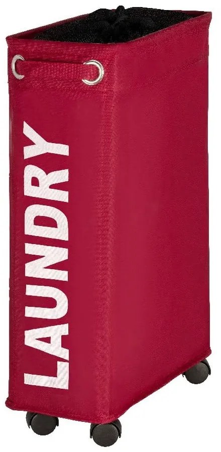 Cesto portabiancheria rosso , 44,4 l Corno - Wenko