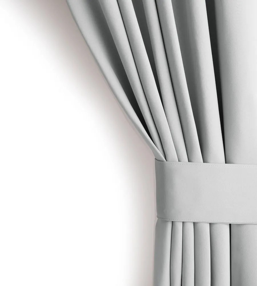 Tenda parzialmente oscurante grigio chiaro 140x245 cm Kierra – Restilo