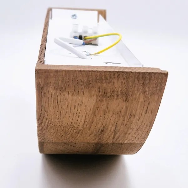 Brilagi - Lampada da parete LED CARVALHO 1xE27/60W/230V rovere ciliegio