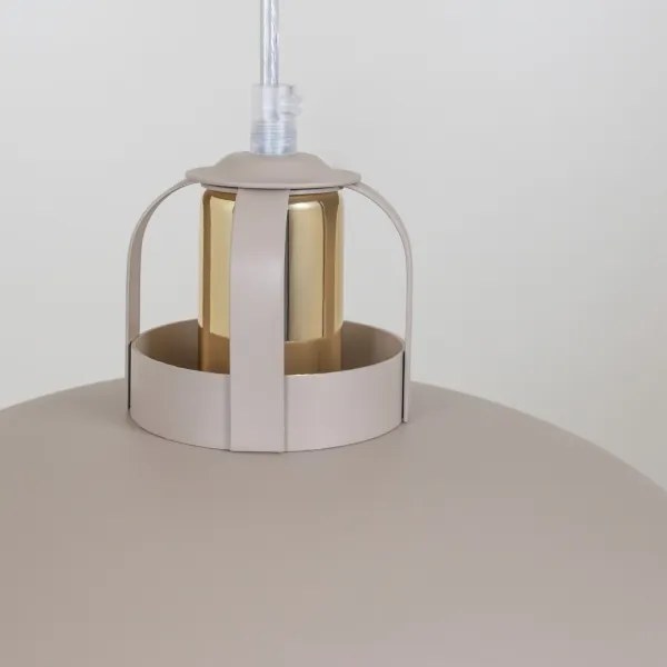 Brilagi - LED Lampadario a sospensione con filo FLAMENGO 2xE27/60W/230V beige