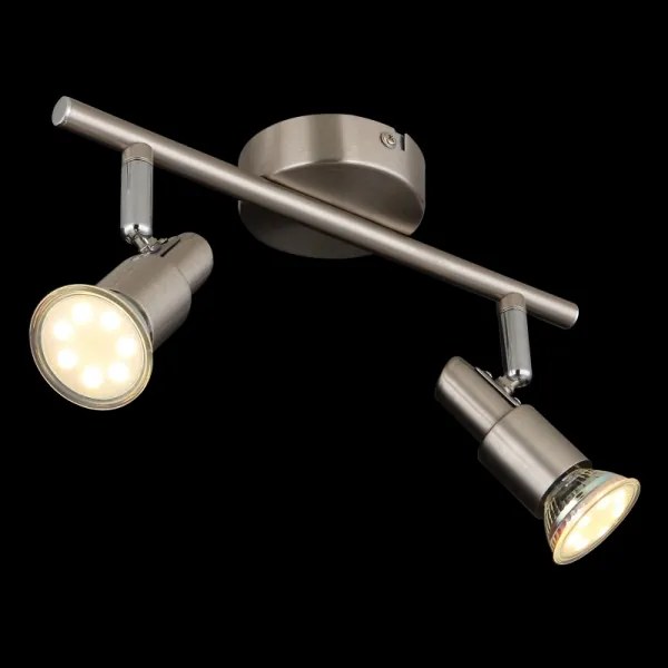 Globo 57385-2 - Faretto LED KINLEY 2xGU10/3W/230V