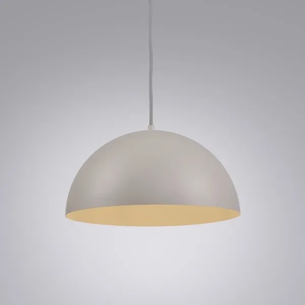 Schöner Wohnen 11728-39 - Lampadario a sospensione ALI con cavo, 1xE27/25W/230V, Ø 38 cm, grigio
