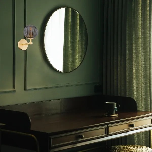 Argon 8508 - Applique PALOMA 1xE14/7W/230V oro/nero