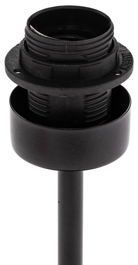 Lampada da tavolo Arden Luminex, Nero, Soggiorno / Sala da pranzo, Metallo, Lampada da tavolo