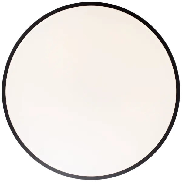 Brilliant - Plafoniera LED dimmerabile SLIMLINE LED/60W/230V Ø 49 cm nero + telecomando