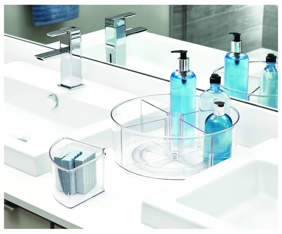 Contenitore rotondo trasparente iDesign The Home Edit, ⌀ 29 cm - iDesign/The Home Edit