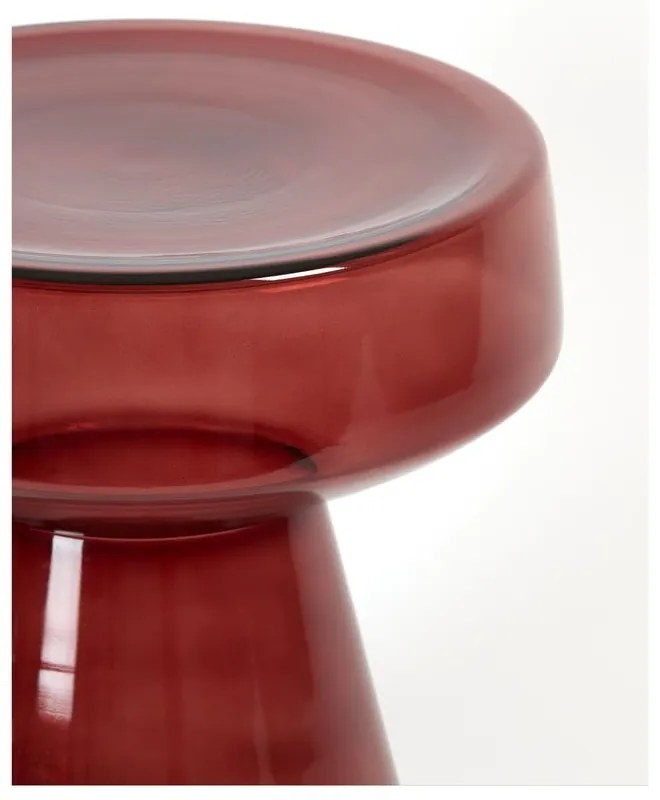 Tavolino rotondo in vetro ø 37 cm Dakwa - Light &amp; Living