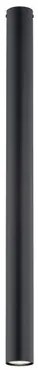 Plafoniera TECNO 1XXL da soffitto base GU10 Nera