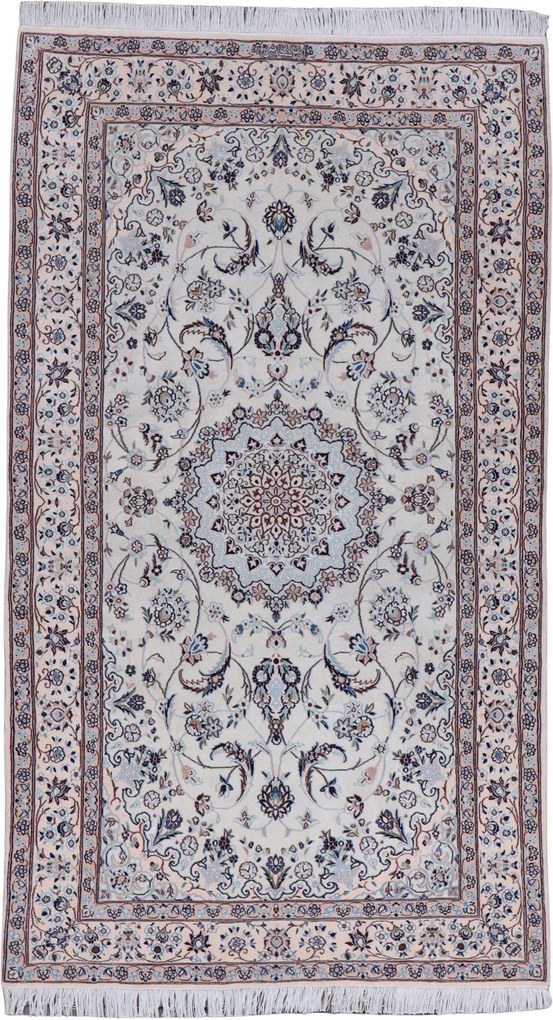 Nain Tappeto persiano 210 x 120 (Iran) Annodato A Mano
