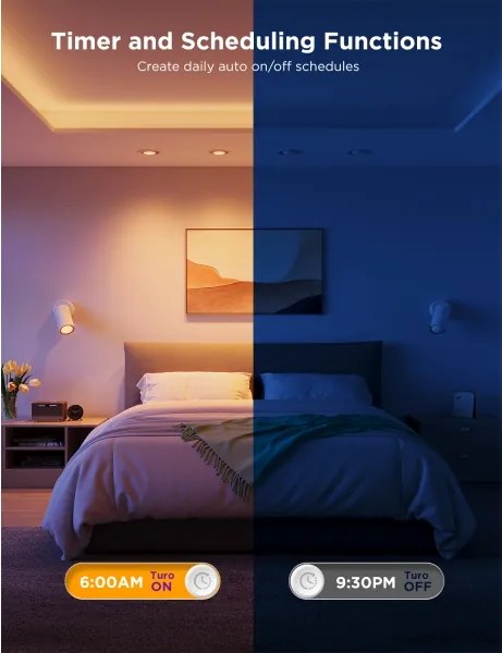 SET 2x LED RGBWW Lampadina dimmerabile GU10/4,8W/230V 2700-6500K Wi-Fi - Govee