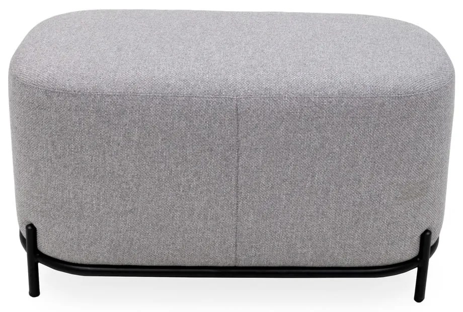 Pouf grigio, larghezza 82 cm Harry - Tenzo