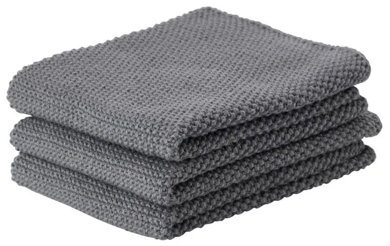 Set di 3 asciugamani in cotone 27x27 cm - Zone