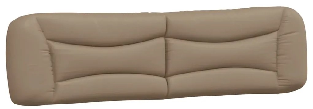 Cuscino testiera cappuccino 200 cm in similpelle