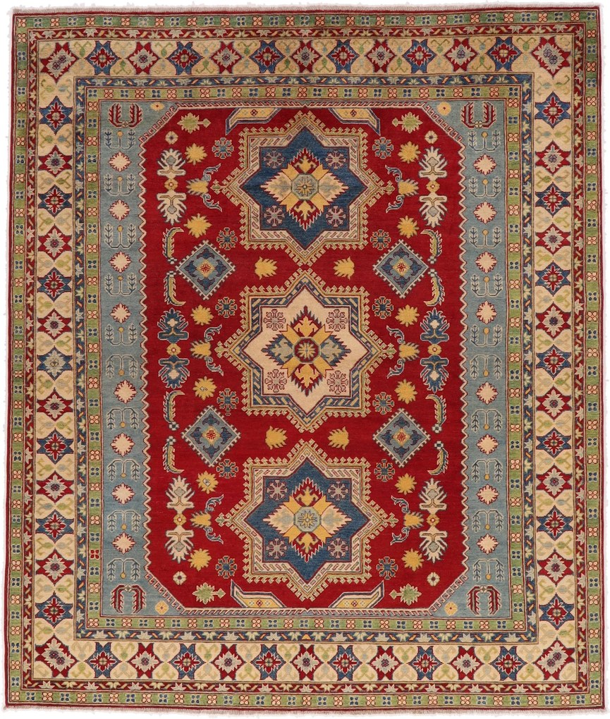 Kazak Tappeto orientale 290x240 (Pakistan) Annodato A Mano
