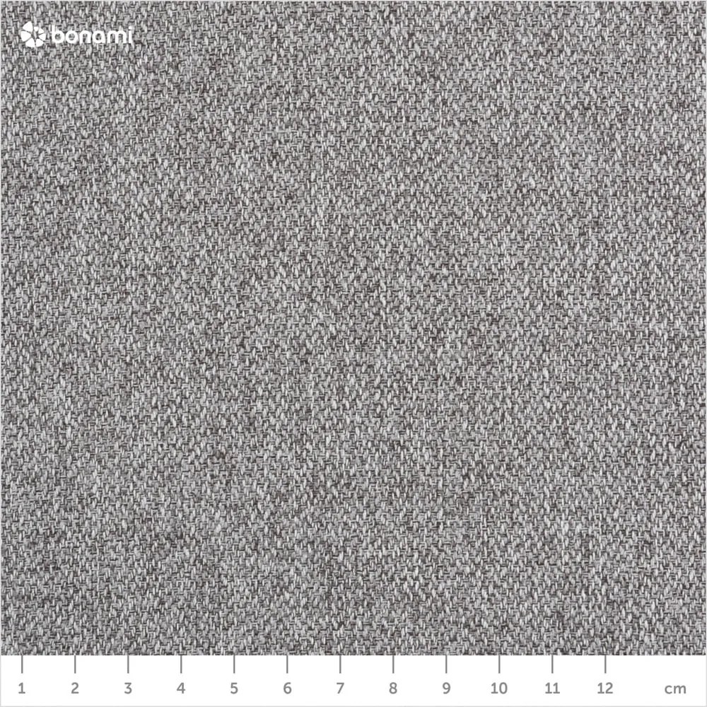 Sedia da pranzo grigia in imbottito con braccioli Naya – Actona