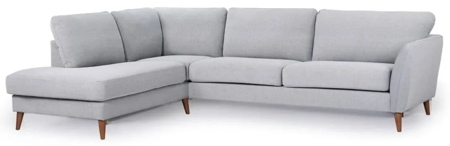 Divano angolare grigio chiaro (angolo sinistro) Oslo - Scandic