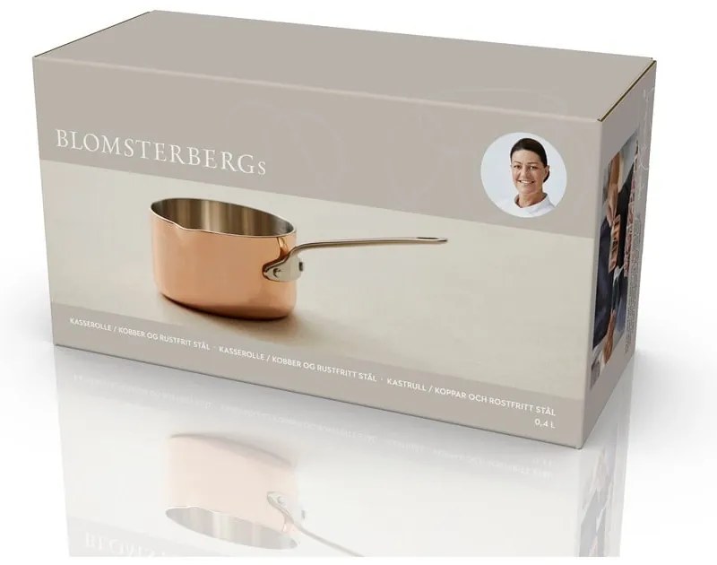 Casseruola in acciaio inox/in rame 400 ml – Blomsterbergs