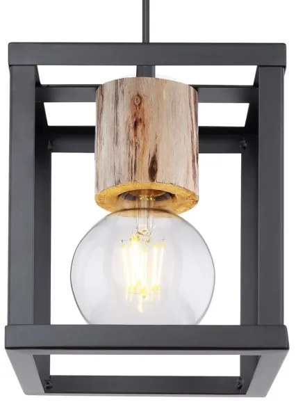 Globo 15476H - Lampadario su filo HAGAR 1xE27/60W/230V