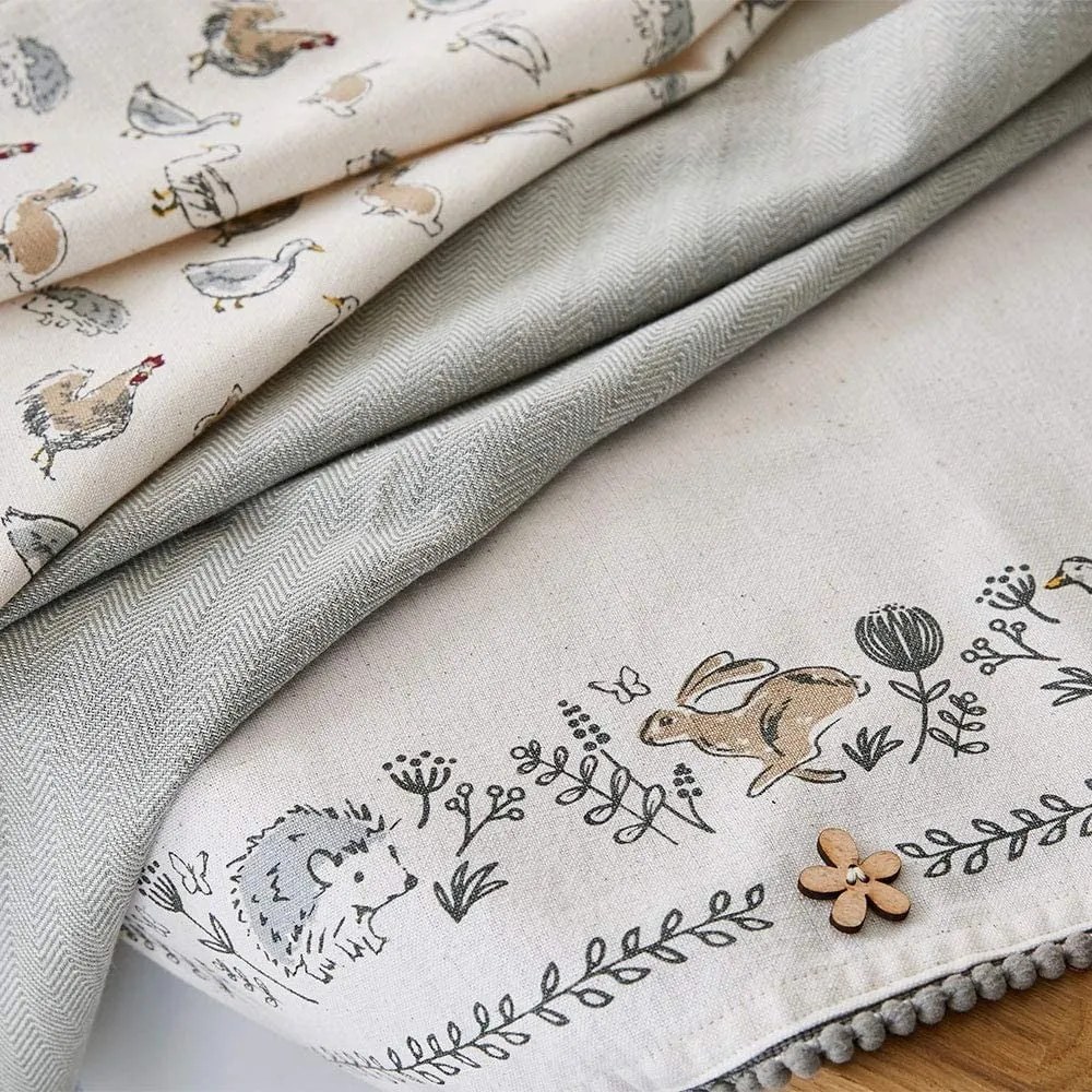 Set di strofinacci e guanto da forno Country Animals - Cooksmart ®