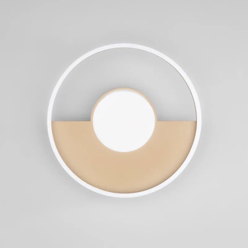 Plafoniera LED Kandinsky Ø 50 cm dorato IP20 cct da bianco caldo a bianco freddo con regolazione di temperatura, 5700 lumen LUCE AMBIENTE DESIGN
