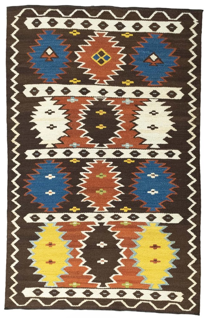 Kilim Tappeto 120 x 190 (Iran) Tessuto A Mano
