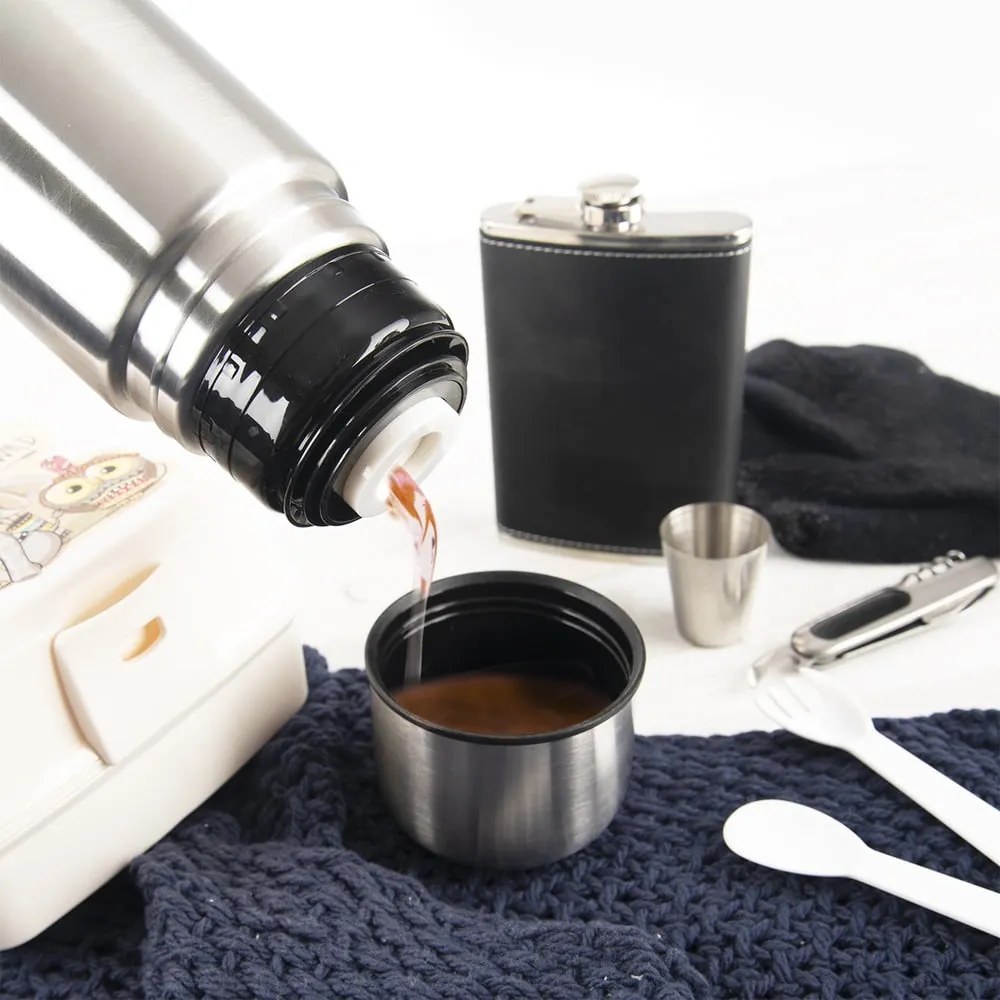 Thermos in argento 1 l Termo - Orion
