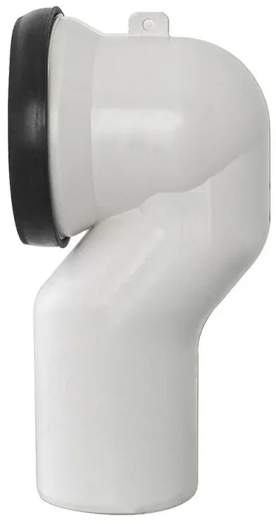 Curva tecnica per wc filo muro con diametro 11 cm completa di guarnizione