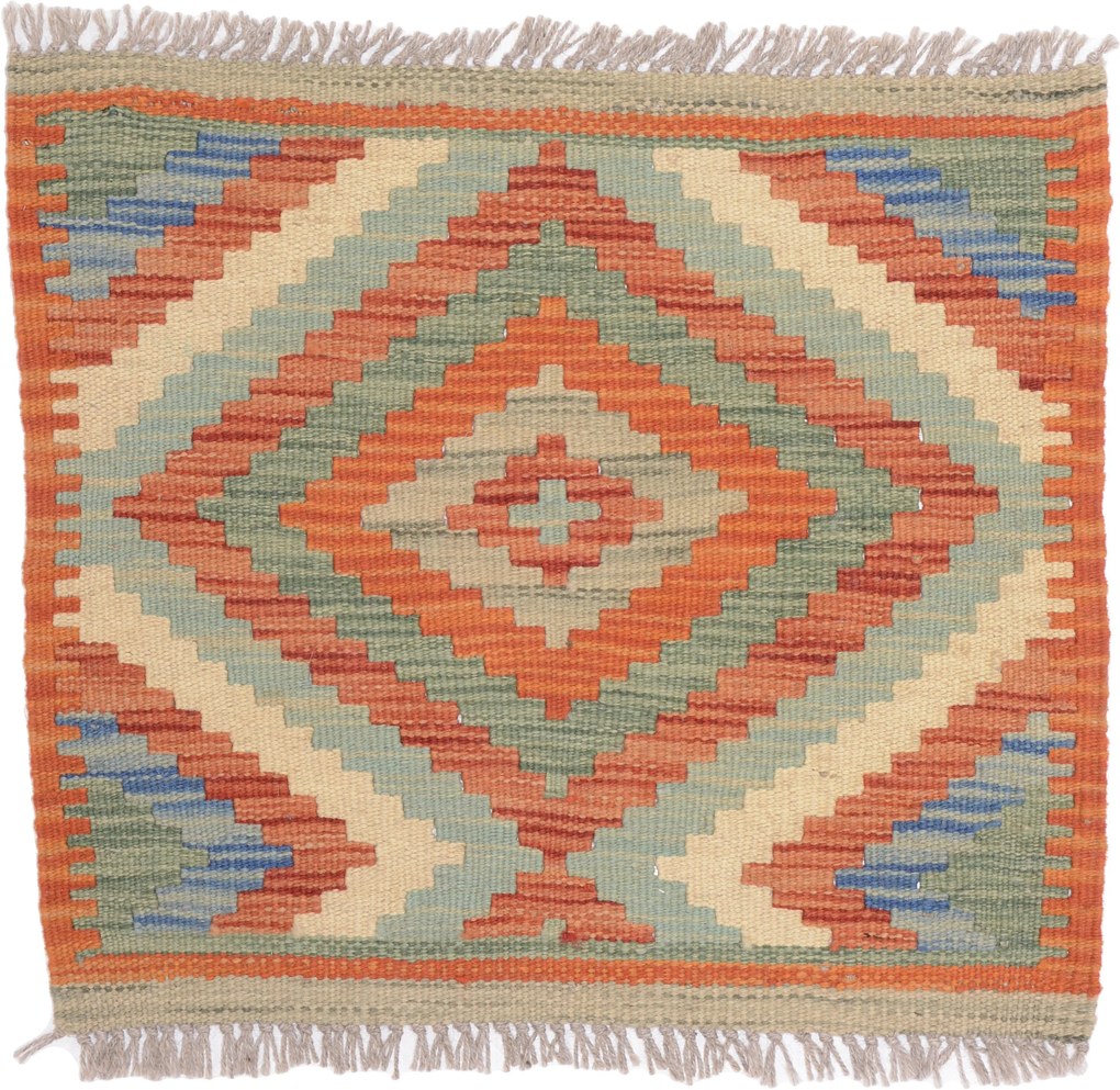 Kilim Tappeto 50 x 50 (Pakistan) Tessuto A Mano