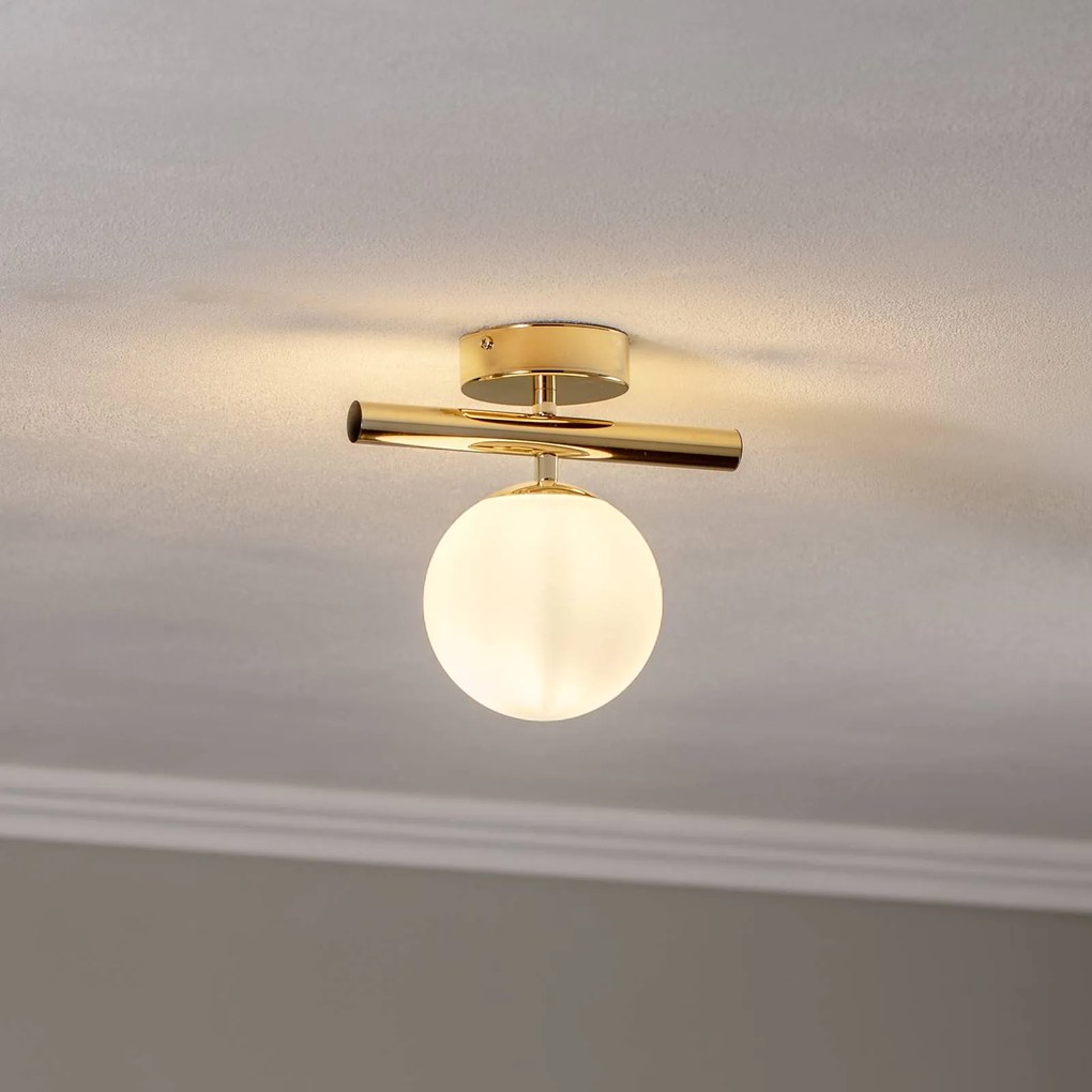 Domiluce Plafoniera Linea, oro, 1 luce
